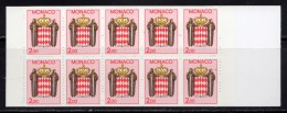 Monaco 2014.Carnet Armoiries ** - Libretti