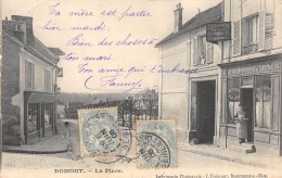 CPA 95 DOMONT LA PLACE 1906 Commerce - Domont