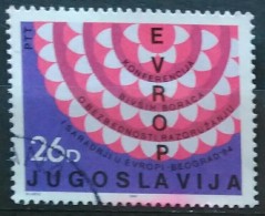 YUGOSLAVIA 1984. International Veterans Conference On Security, Disarmament And Cooperation In Europe. USADO - USED. - Used Stamps