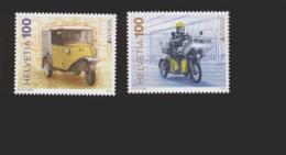 Schweiz  **  2292-2293  Neuheiten Mai 2013  Postfahrzeuge CEPT - Unused Stamps