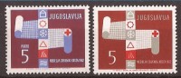 1962 X 28 JUGOSLAVIJA CROCE ROSSA RED CROSS VERKEHR FEUER INDUSTRIE MNH - Ungebraucht