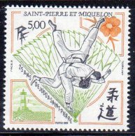 SAINT PIERRE ET MIQUELON - N° 498  ** Judo - Unused Stamps