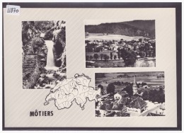 FORMAT 10x15 Cm - MÔTIERS - CARTE NEUVE NON ECRITE - TB - Môtiers 