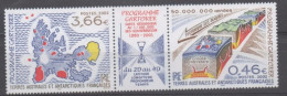 TAAF  - Programme Cartoker (Carte Géologique De Kergyelen) - Tectonique Des Plaques, Carte - - Unused Stamps