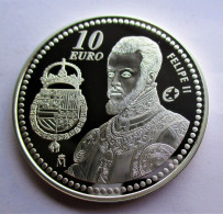 Spanje,  10 Euro, 2009 Felipe II. - Other & Unclassified
