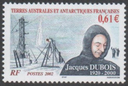 TAAF  -  Hommage à Jacques DUBOIS - Portrait - Unused Stamps