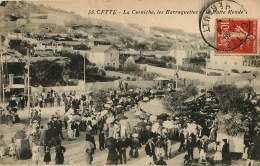 34    CETTE  LA CORNICHE LES BARAQUETTES ET LA BUTTE RONDE     56 - Sete (Cette)