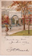 ETATS UNIS . NEW YORK . Washington Square And Arch . Illust. Florence ROBINSON - Plaatsen & Squares