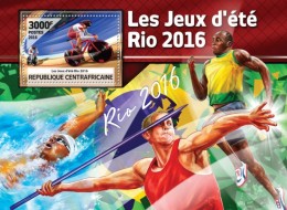 Central African Republic. 2016 Rio 2016. (503b) - Eté 2016: Rio De Janeiro