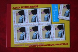NVPH PQ2 Postaumaat Afscheid Aad Knikman Postzegelboekje 2009 POSTFRIS MNH ** NEDERLAND / NIEDERLANDE / NETHERLANDS - Persoonlijke Postzegels