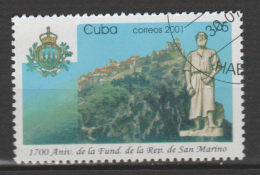 CUBA  ,N°3942  Fondation De Saint Martin - Used Stamps