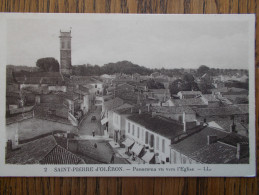 17 - ILE D´OLÉRON - SAINT-PIERRE - Panorama Vu Vers L'Eglise. - Saint-Pierre-d'Oleron