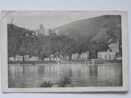 Stolzenfels A Rh  /  1912 Year / Old Postcard / 2 Scan - Lahnstein