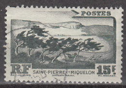 ST PIERRE AND MIQUELON      SCOTT NO. 340   USED    YEAR  1947 - Gebruikt