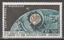 ST PIERRE AND MIQUELON      SCOTT NO. C26        UNUSED HINGED       YEAR  1962 - Neufs