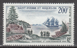 ST PIERRE AND MIQUELON      SCOTT NO. C27        UNUSED HINGED       YEAR  1963 - Neufs