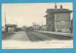 CPA 2 - Chemin De Fer Arrivée Du Train En Gare De ORSAY 91 - Orsay