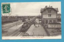 CPA - Chemin De Fer Arrivée Du Train En Gare LE BLANC-MESNIL-DRANCY 93 - Le Blanc-Mesnil