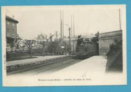 CPA - Chemin De Fer Arrivée Du Train En Gare ROSNY-SOUS-BOISY 93 - Rosny Sous Bois