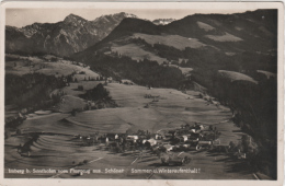 Sonthofen Imberg - S/w  Vom Flugzeug Aus - Sonthofen