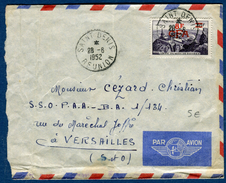 Réunion - Enveloppe De St Denis De La Réunion ( Réunion ) En 1952 Pour Versailles, A Voir Réf S 198 - Storia Postale