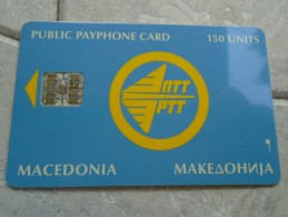 MACEDONIA - CHIP TEST CARD - Noord-Macedonië