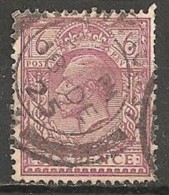 Timbres - Grande-Bretagne - 1924 - 6 P. - - Used Stamps