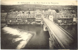 12/ CPA - Espalion - Pont Neuf Et Les Tanneries - Espalion