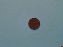 1923 A - 1 Rentenpfennig / KM 30 ( Uncleaned Coin / For Grade, Please See Photo ) !! - 1 Rentenpfennig & 1 Reichspfennig