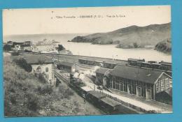 CPA 4 - Chemin De Fer Trains La Gare CERBERE 66 - Cerbere