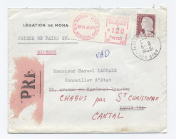 LETTRE EXPRESS- 1960 LEGATION DE MONACO  -E520 - Cartas & Documentos