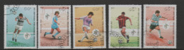 LAOS  ,N°937 / 941  Football - Gebruikt