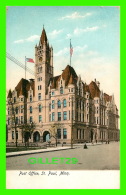 ST PAUL, MN - POST OFFICE - ANIMATED - WRITTEN - ILLUSTRATED POSTAL CARD CO - - St Paul