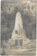 NOYON (60) Carte Photo Dessin Du Monument Aux Morts Guerre 1914-18 - Noyon