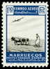 Marruecos 371 * Paisaje Y Avión. 1953. Charnela - Marocco Spagnolo