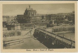 ROMA - PONTE E CASTEL S.ANGELO - Bridges