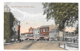 TAUNTON (Etats Unis) City Hall Square - Autres & Non Classés