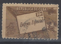 Cuba Expres U 10 (o) Usado. 1945 - Sellos De Urgencia