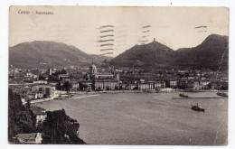 Italie---1929--COME--COMO--Panorama  N° 13418  éd Brunner & Co.......timbre--cachet.........à Saisir - Como