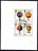 PDR YEMEN, 1983, BALLONS MONTES, 1 Feuillet 3 Valeurs. R069F - Luchtballons