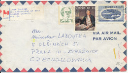 Canada Air Mail Cover Sent To Denmark 14-7-1978 - Airmail