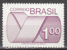 BRAZIL   SCOTT NO.  1257    MNH     YEAR  1972 - Nuevos