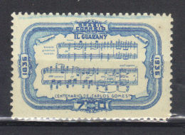 Brésil   N° 309**  MNH  (1936)   Papier épais - Unused Stamps