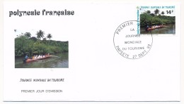 POLYNESIE FRANCAISE - 3 FDC - Année Mondiale Du Tourisme - 1993 - FDC