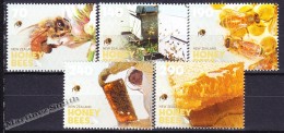 New Zealand - Nouvelle Zelande 2013, Yvert 2904-08, Fauna, Insects, Bees - MNH - Ungebraucht