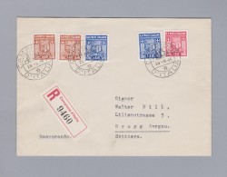 Campione D´italia 1944-09-29 R-Brief Nach Brugg - Emissions Locales/autonomes