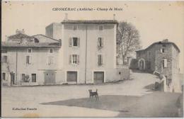 CPA Ardèche écrite CHOMERAC - Altri & Non Classificati