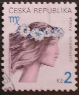 REPÚBLICA CHECA 2000. Serie Básica. Símbolos Del Zodíaco. USADO - USED. - Unused Stamps