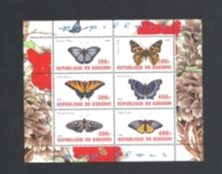 BURUNDI 2009 BUTTERFLIES MNH** - Unused Stamps