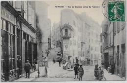 CPA Ardèche Circulé Annonay Commerces - Annonay